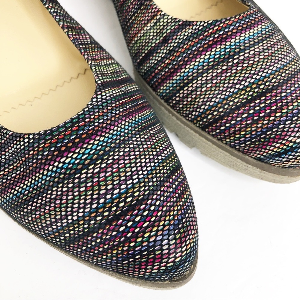 Brunate multicolored, wedge shoe - Picture 10 of 11